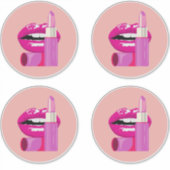 Lippen Sticker (Voorkant)