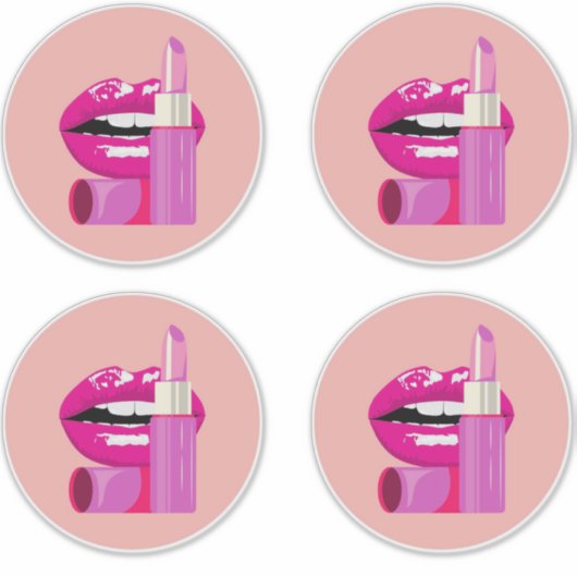 Lippen Sticker (Voorkant)