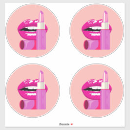 Lippen Sticker