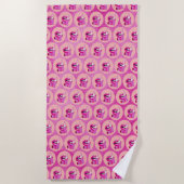 Lippen Strandlaken (Voorkant)