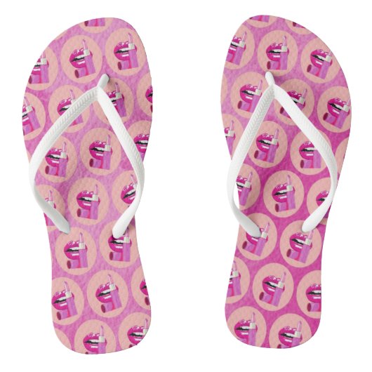 Lippen Teenslippers (Voetbed)