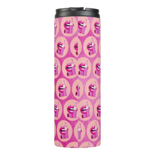 Lippen Thermosbeker (Achterkant)
