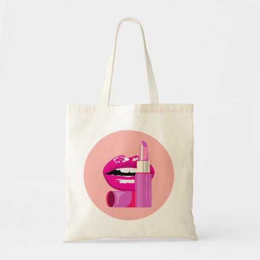 Lippen Tote Bag (Voorkant)
