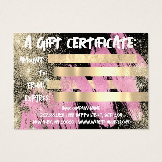 Lippen Zwart Make-up Artiest Studio Logo QR 100 st Visitekaartje (Achterkant)