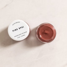 Lippenbalsem Mini Pot Deksel Label