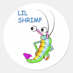 lippengarnaal ronde sticker