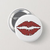 lippenknop ronde button 5,7 cm (Voorkant /achterkant)