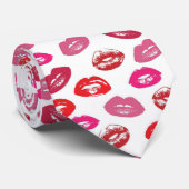 Lippenpatroon Stropdas (Opgerold)