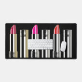 Lippenstift cosmetische schoonheid rood roze chroo bureaumat (Keyboard & Muis)
