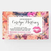 Lippenstift Distributeur Lippen Kiss Trade Show /  Spandoek (Horizontaal)