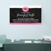 Lippenstift Distributeur Lippen Kiss Trade Show / Spandoek (Beurs)