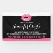 Lippenstift Distributeur Lippen Kiss Trade Show / Spandoek (Horizontaal)