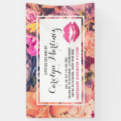 Lippenstift Distributeur Lips Kiss Handelsbeurs /  Spandoek (Verticaal)