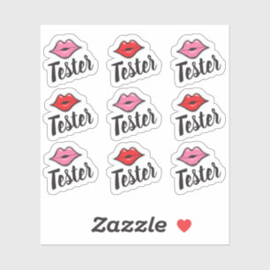 Lippenstift Distributeur Roze & Rode Kus Tester Tu Sticker