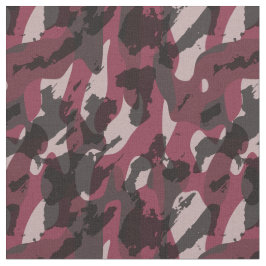 Lippenstift en donker mauve camouflage abstract stof