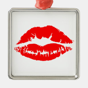 Lippenstift Kus Metalen Ornament