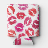 Lippenstift kust naadloos patroon. blikjeskoeler (Achterkant)