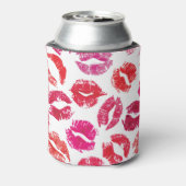 Lippenstift kust naadloos patroon. blikjeskoeler (Blikje Achterkant)