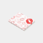 Lippenstift Lippen Post-it® Notes (Schuin)