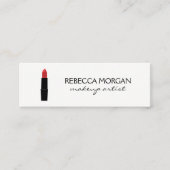 Lippenstift Mini Visitekaartje (Voorkant)