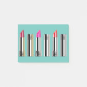 Lippenstift Notities Post-it® Notes (Voorkant)
