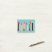 Lippenstift Notities Post-it® Notes (Op bureau)