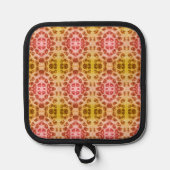 Lippenstift Print Harten Pannenlap (Voorkant)