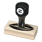 Lippenstift Rood Verleidelijk Vrouwen Lippen Rubbe Rubberstempel (Stempel)