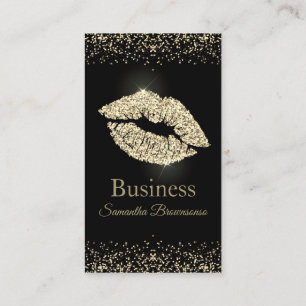 Lippenstift sepia Glitter lippen goud make-up salo Visitekaartje