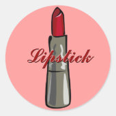Lippenstift Stickers (Voorkant)
