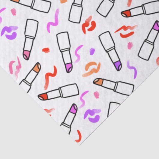 Lippenstiftpatroon Tissuepapier (Detail)