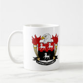 Lippincott Family Crest Koffiemok (Links)