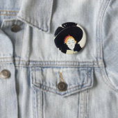 Lippincott's februari ronde button 5,7 cm (In situ)