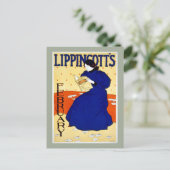 Lippincott's  tijdschrift Hoesje februari Briefkaart (Staand voorkant)