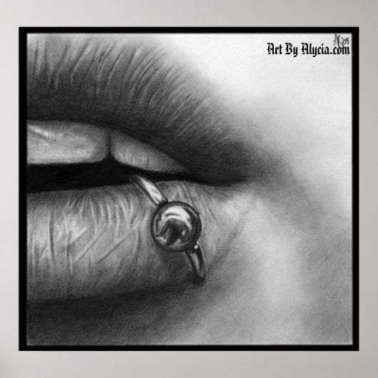 LipPLip Pierced Poster (Voorkant)