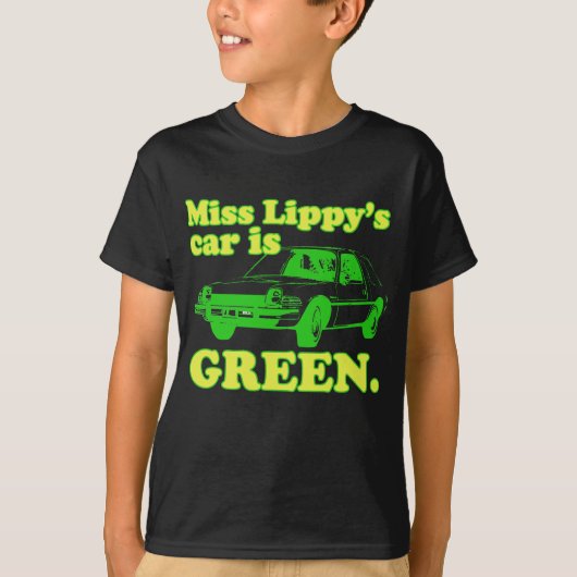Lippy Car T-shirt (Voorkant)