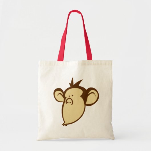 Lippy Monkey Canvas tas (Voorkant)