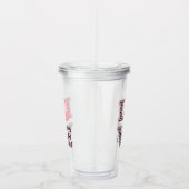 Lips Acryl Drinkbeker (Rechts)
