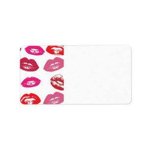Lips adreslabel etiket