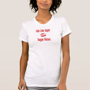 Lips als Sugar Kisses T-Shirt