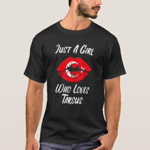 Lips and Mouth Love Turkey Flag Tarsus T-shirt