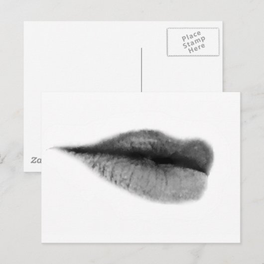 LIPS BRIEFKAART (Voorkant / Achterkant)