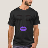 Lips Brows and Eyelashes 7 T-shirt (Voorkant)