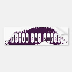 Lips-Bumpersticker Bumpersticker