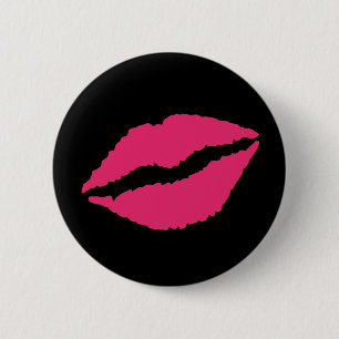 Lips-Button Ronde Button 5,7 Cm