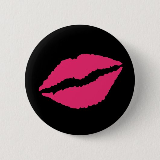 Lips-Button Ronde Button 5,7 Cm (Voorkant)
