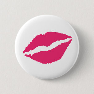 Lips-Button Ronde Button 5,7 Cm