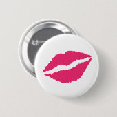 Lips-Button Ronde Button 5,7 Cm (Voorkant /achterkant)