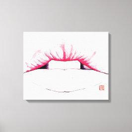 Lips Canvas Afdruk