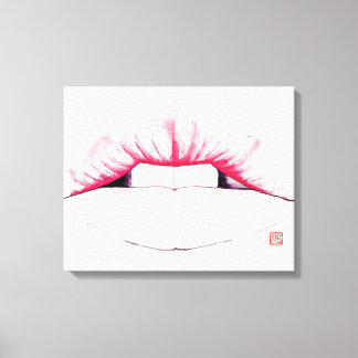 Lips Canvas Afdruk